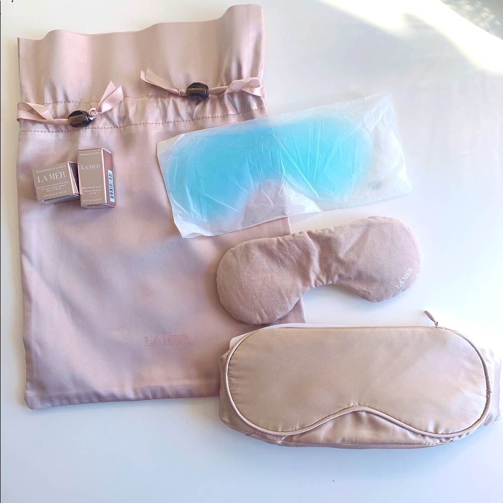 La mer eye sleeping mask gift set